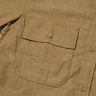 Jelado Officer Shirt S/S Khaki-Shirt-Clutch Cafe