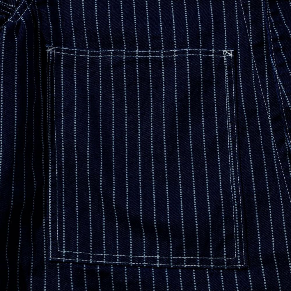 Jelado Steelbeam Coat Wabash Indigo Stripe-Jacket-Clutch Cafe