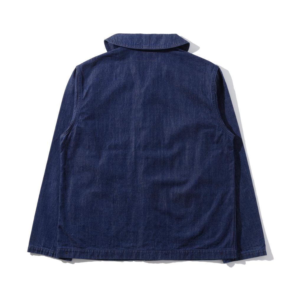 Jelado US Navy Dungaree Jumper Indigo-Jacket-Clutch Cafe