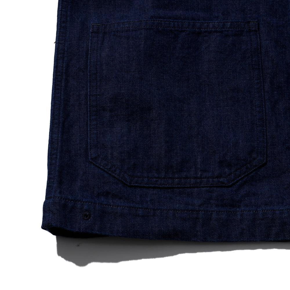 Jelado US Navy Dungaree Jumper Indigo-Jacket-Clutch Cafe