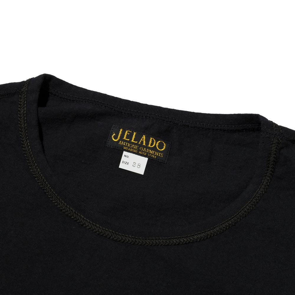Jelado USMC Loopwheel T-shirt Black-T-shirt-Clutch Cafe