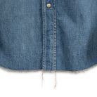 Jelado Vaquero Denim Western Shirt Faded Indigo-Shirts-Clutch Cafe