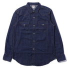 Jelado Vaquero Denim Western Shirt Indigo-Shirts-Clutch Cafe