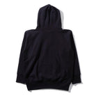 Jelado Warmup Reverse Weave Hooded Sweatshirt Black-Hooded Sweatshirt-Clutch Cafe