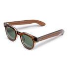 Julius Tart Optical FDR Brown Crystal II-Sunglasses-Clutch Cafe