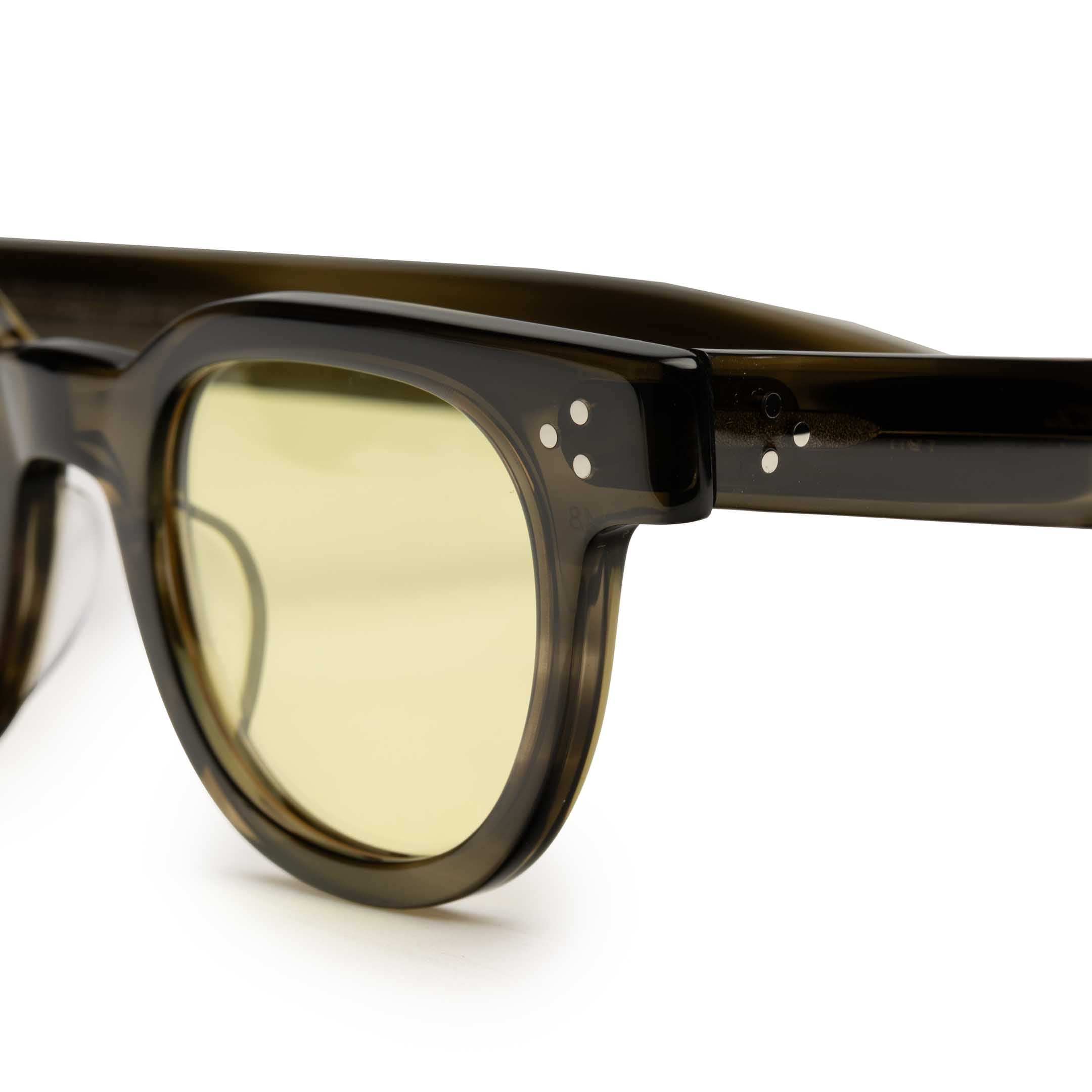 Julius Tart Optical FDR Olive Green Sasa-Sunglasses-Clutch Cafe