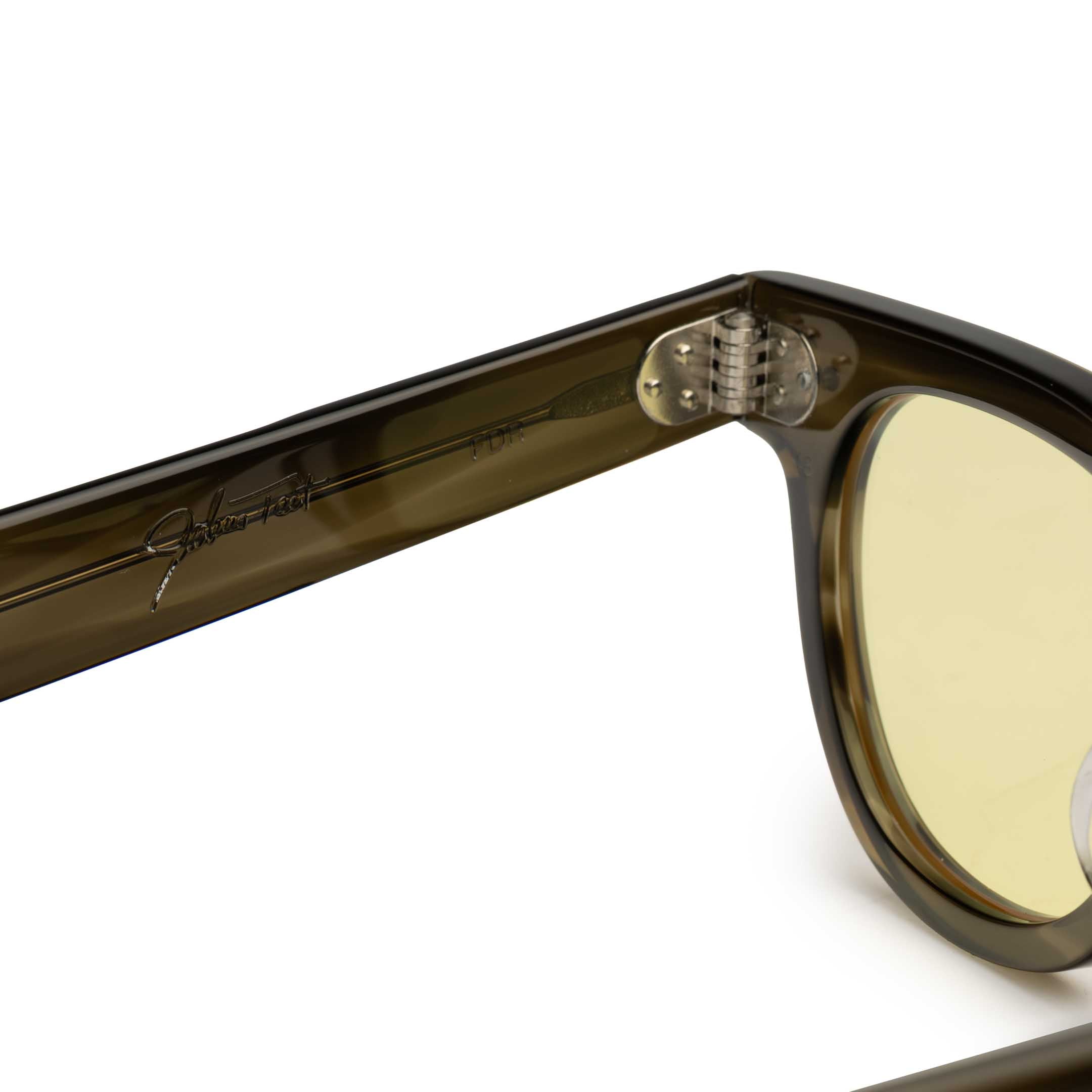 Julius Tart Optical FDR Olive Green Sasa-Sunglasses-Clutch Cafe