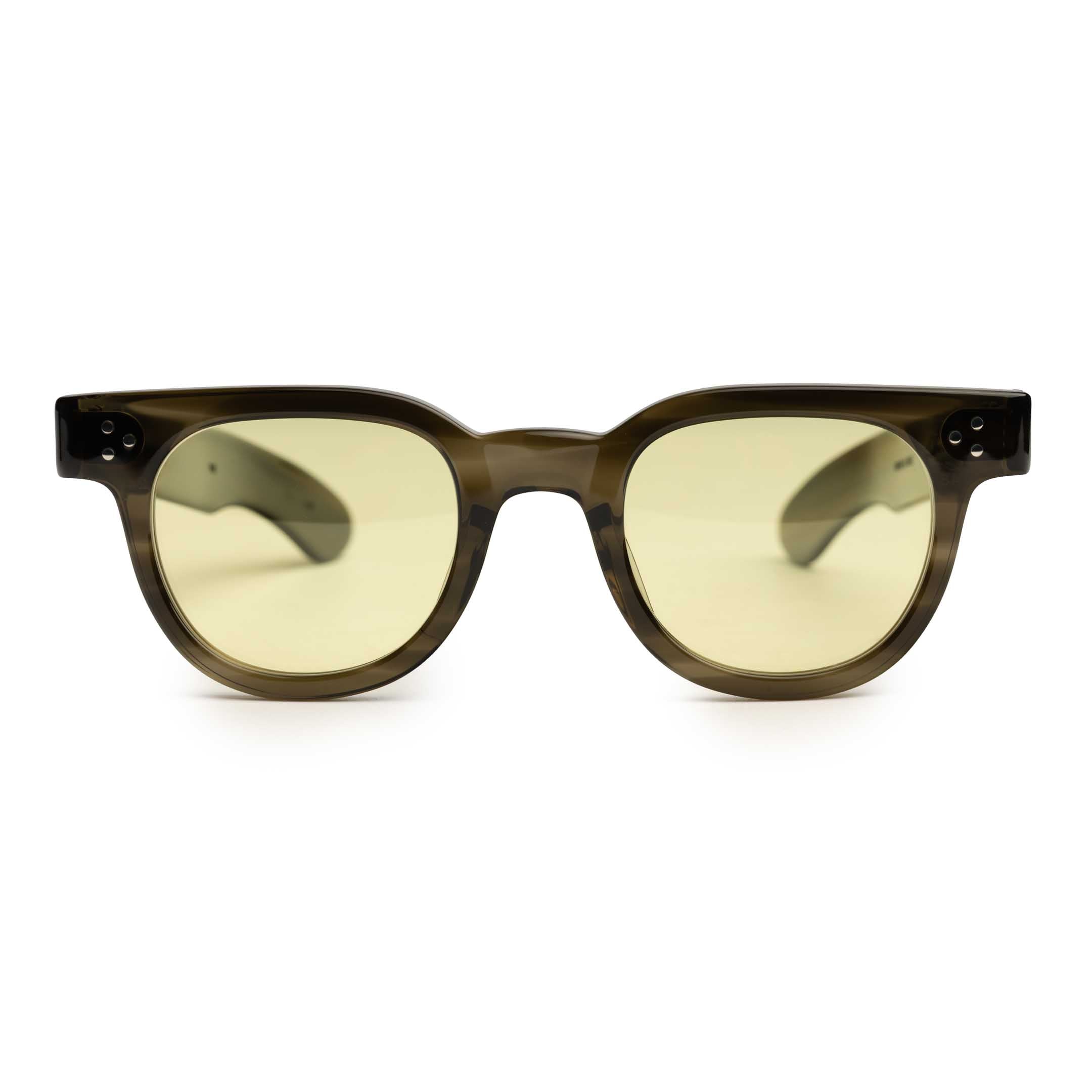 Julius Tart Optical FDR Olive Green Sasa-Sunglasses-Clutch Cafe
