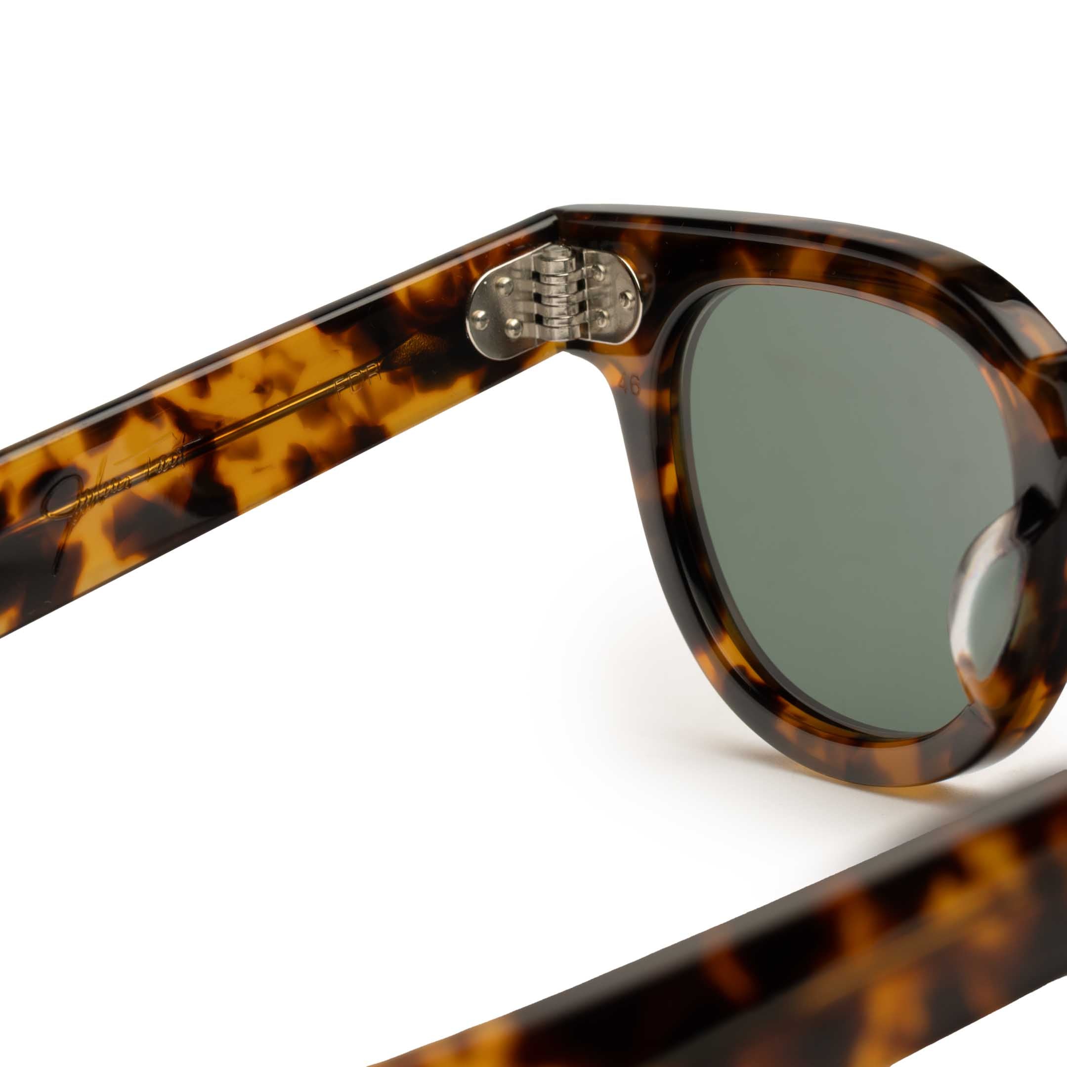 Julius Tart Optical FDR Tortoise-Sunglasses-Clutch Cafe