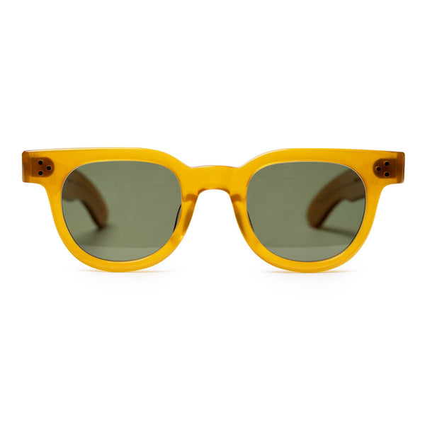 Julius Tart Optical FDR Vintage Yellow-Sunglasses-Clutch Cafe