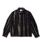 KUON Arimatsu Shibori Harrington Jacket Black-Trousers-Clutch Cafe