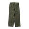 KUON Brushed Drill Single Pleated Trousers Olive-Trousers-Clutch Cafe