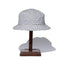 KUON Cross Sashiko Bucket Hat White/Black-Hat-Clutch Cafe