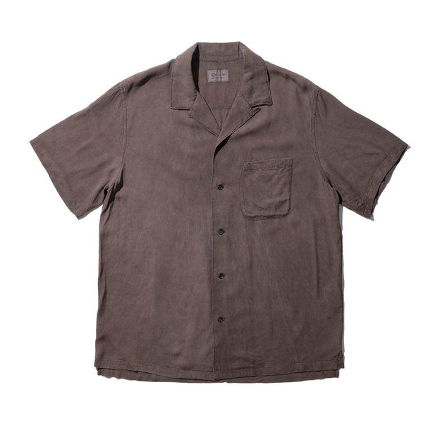 KUON S/S Open Collar Shirt Dorozome