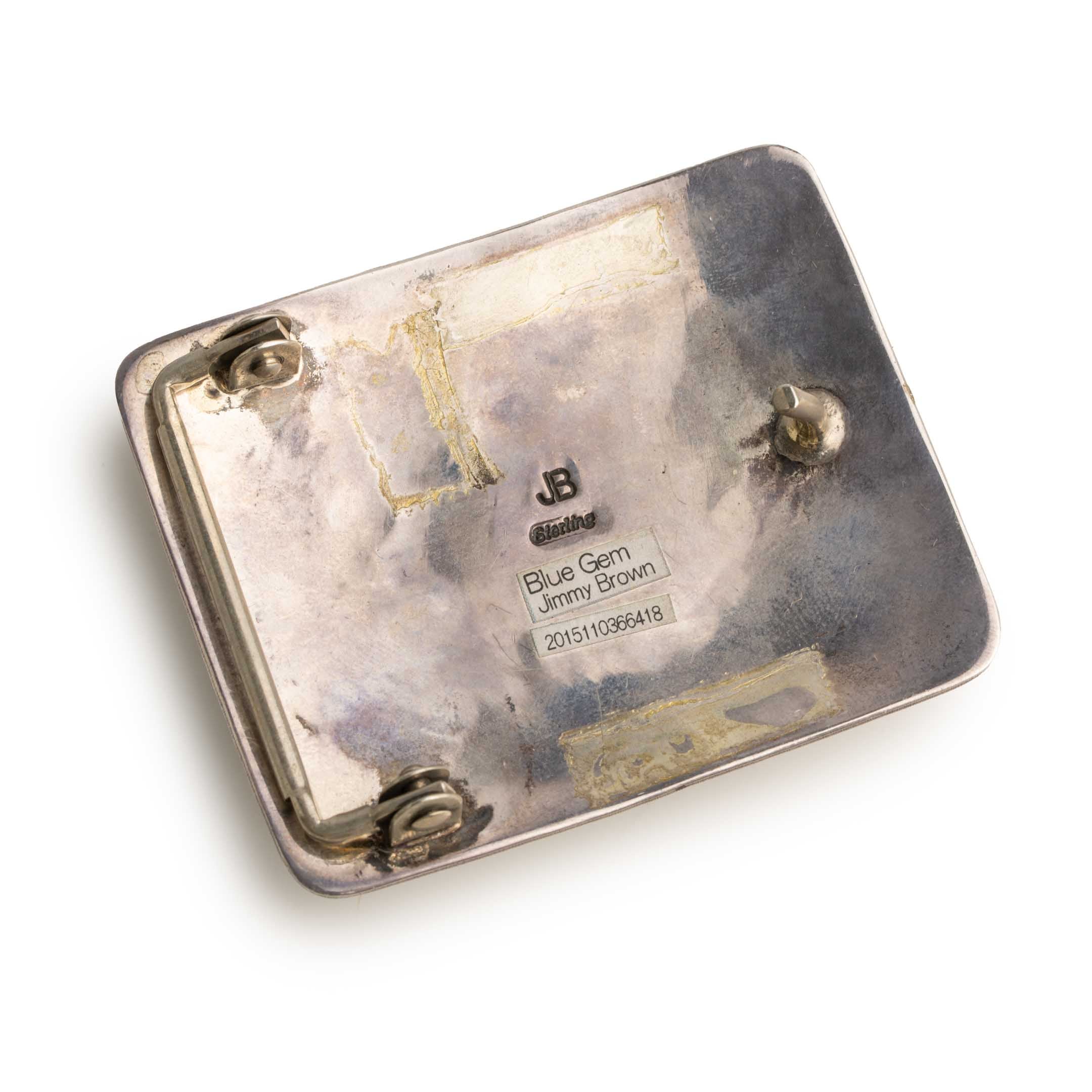 LFC Blue Gem Turquoise Belt Buckle Jimmy brown-Bangle-Clutch Cafe