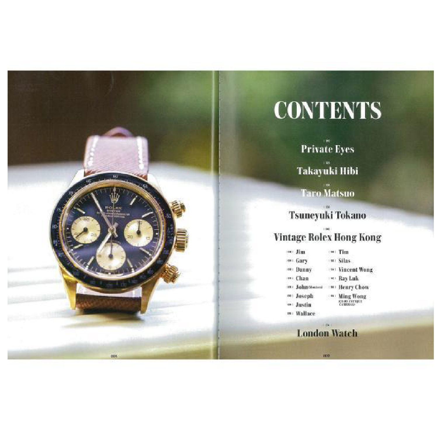 Lightning Archives "ROLEX"-Magazine-Clutch Cafe