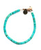 Mikia Heishi Beads Bracelet Turquoise-Bracelet-Clutch Cafe