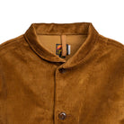 Mister Freedom Campus Blouse 'Mattock' Corduroy Brown-Jacket-Clutch Cafe