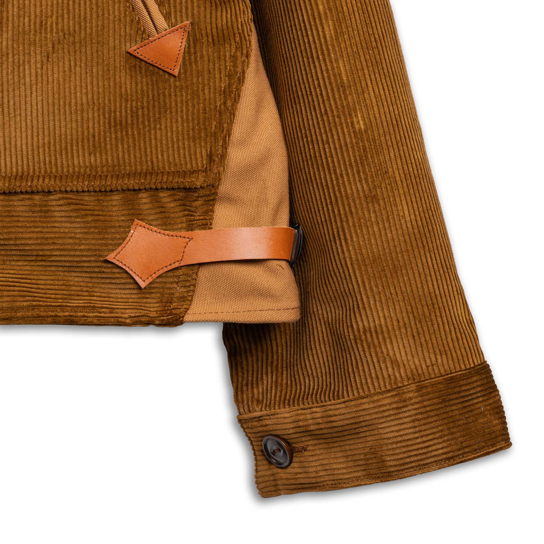 Mister Freedom Campus Blouse 'Mattock' Corduroy Brown-Jacket-Clutch Cafe