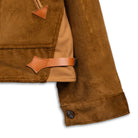 Mister Freedom Campus Blouse 'Mattock' Corduroy Brown-Jacket-Clutch Cafe