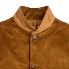 Mister Freedom Campus Blouse 'Mattock' Corduroy Brown-Jacket-Clutch Cafe