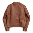 Mister Freedom Campus Leather Jacket 'Stud' Bison Brown-Jacket-Clutch Cafe