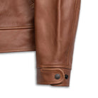 Mister Freedom Campus Leather Jacket 'Stud' Bison Brown-Jacket-Clutch Cafe