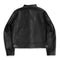 Mister Freedom Campus 'Stud' Leather Jacket Black-Leather Jacket-Clutch Cafe