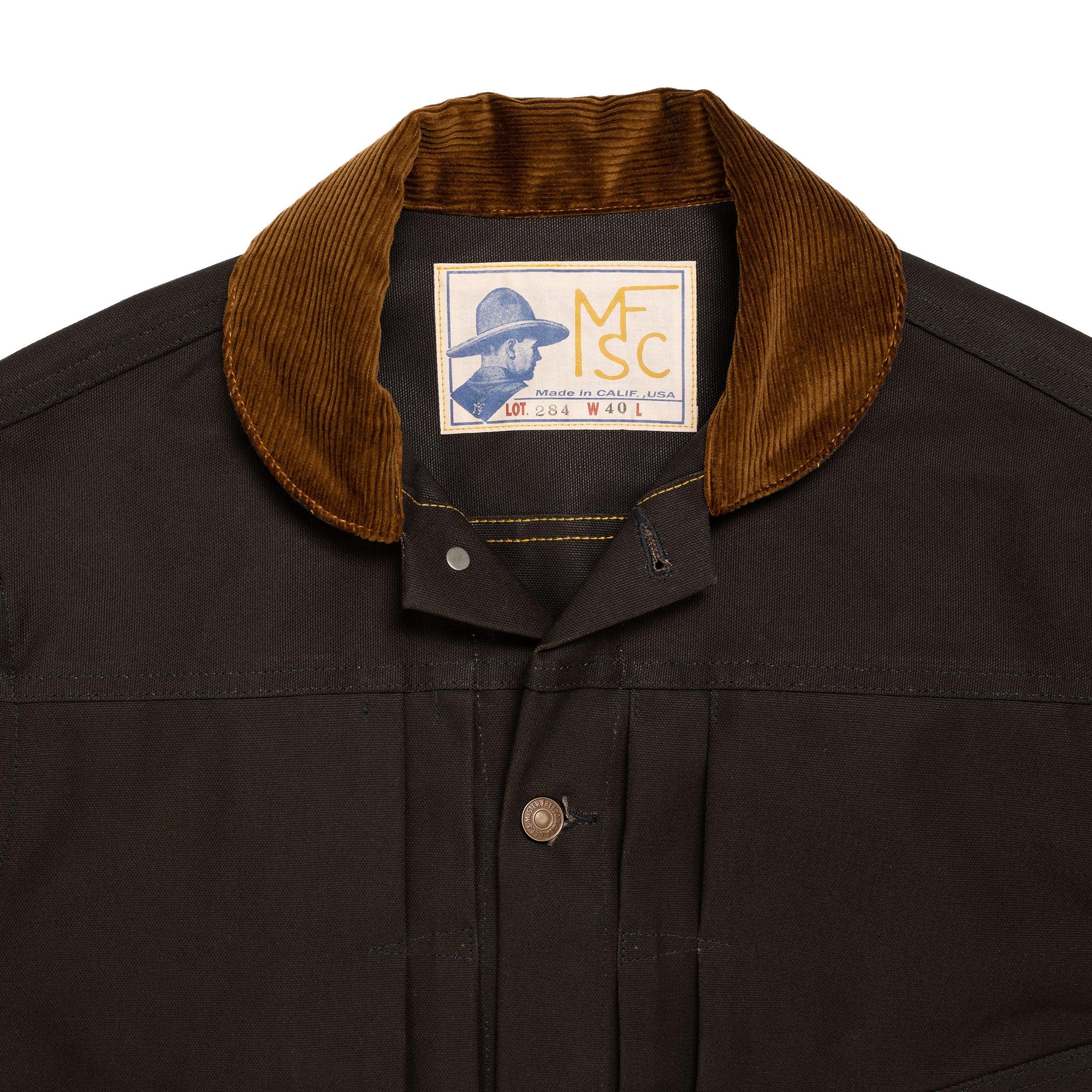 Mister Freedom Ranch Blouse 'Frontier' Edition NOS Duck Canvas-Jacket-Clutch Cafe