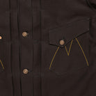 Mister Freedom Ranch Blouse 'Frontier' Edition NOS Duck Canvas-Jacket-Clutch Cafe