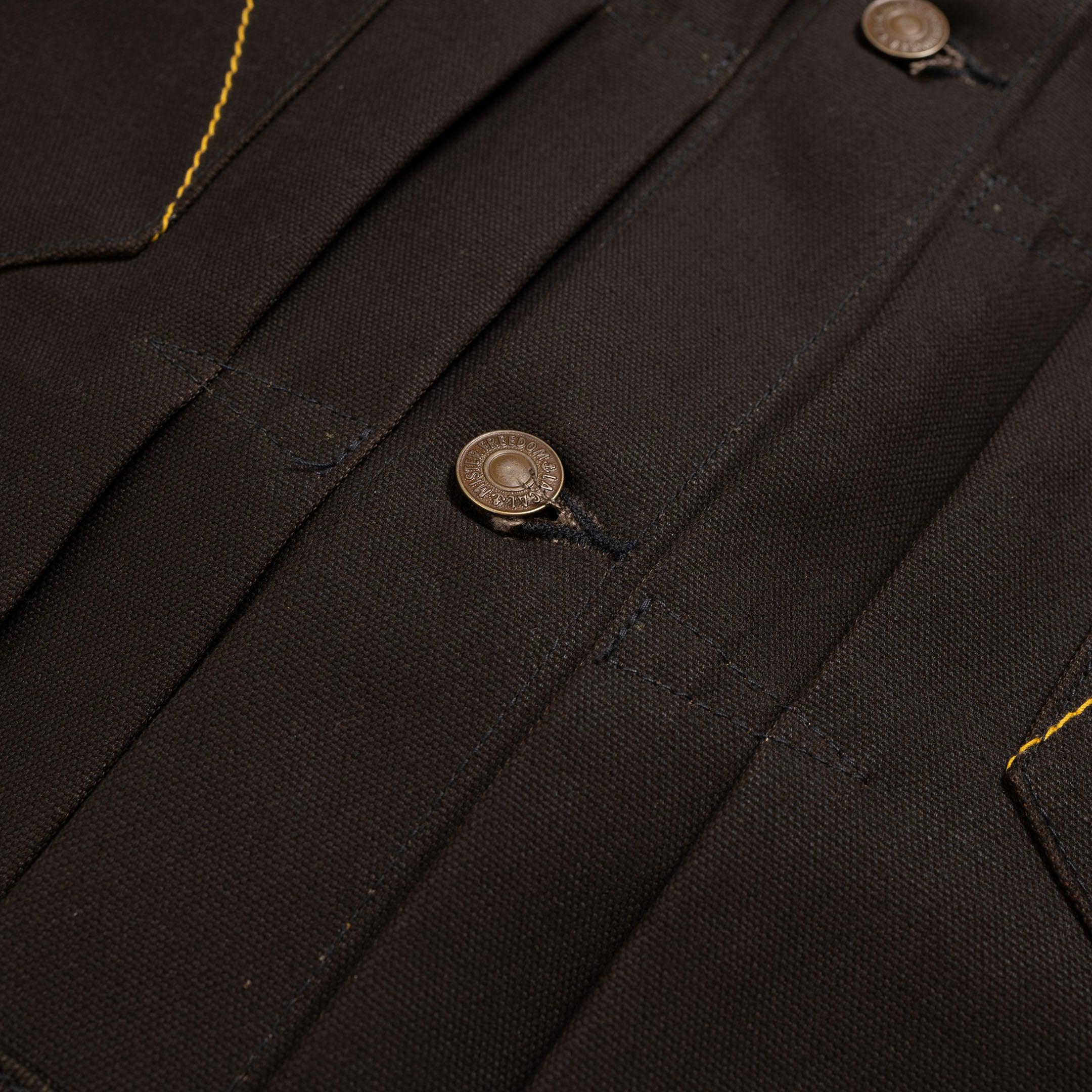 Mister Freedom Ranch Blouse 'Frontier' Edition NOS Duck Canvas-Jacket-Clutch Cafe