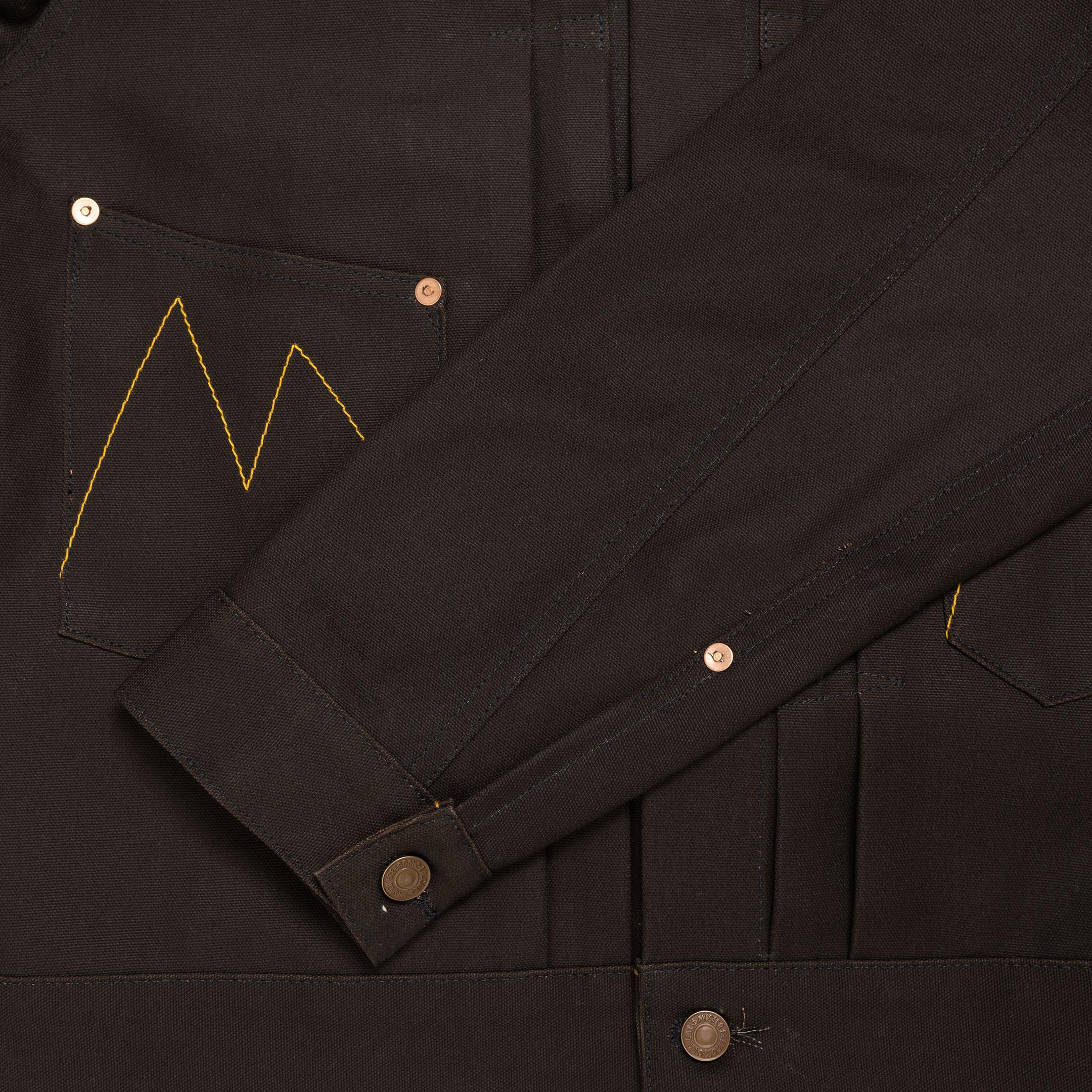 Mister Freedom Ranch Blouse 'Frontier' Edition NOS Duck Canvas-Jacket-Clutch Cafe