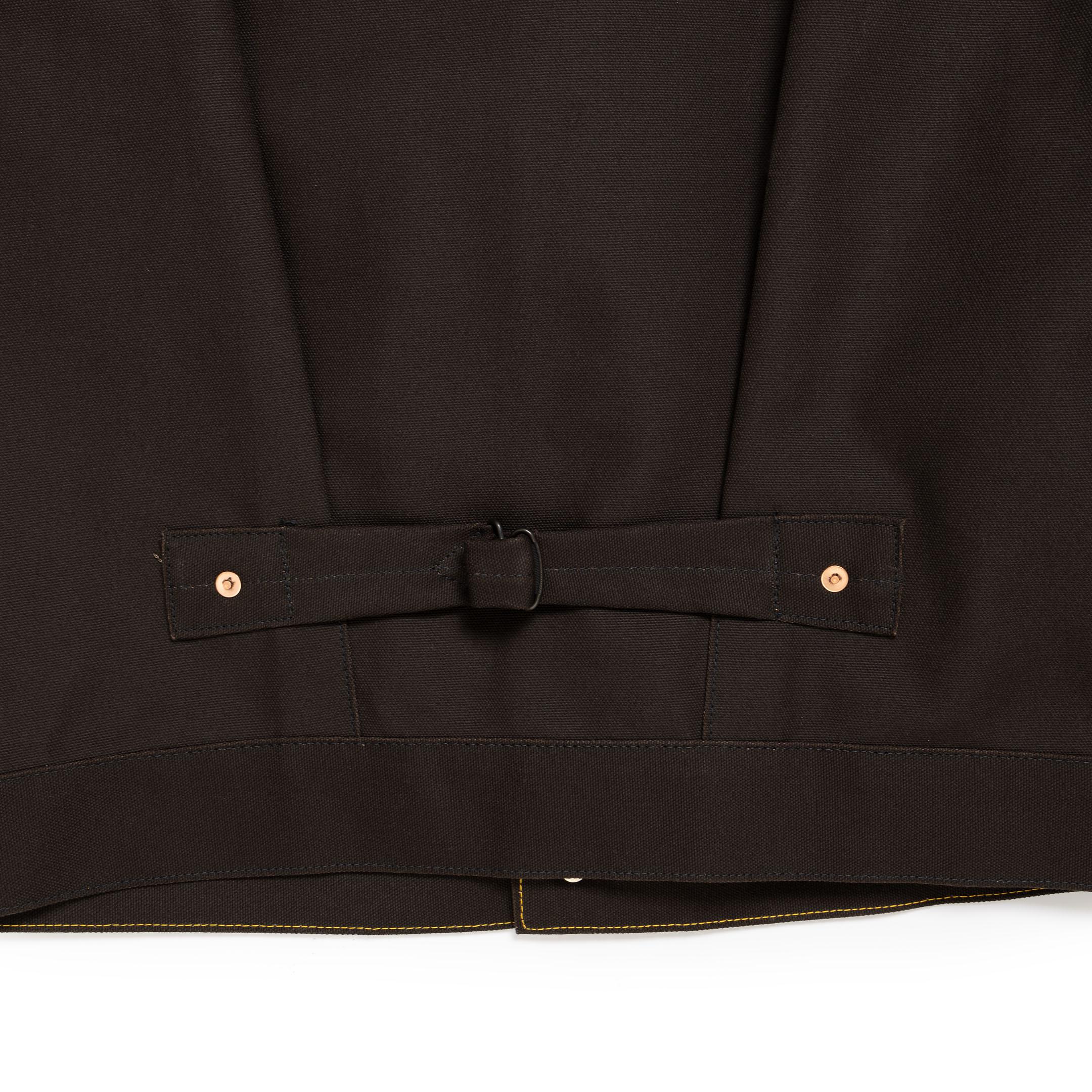 Mister Freedom Ranch Blouse 'Frontier' Edition NOS Duck Canvas-Jacket-Clutch Cafe