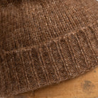 Monitaly Alpacotton Cuff Cap Brown-Hat-Clutch Cafe