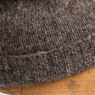 Monitaly Alpacotton Cuff Cap Charcoal-Hat-Clutch Cafe