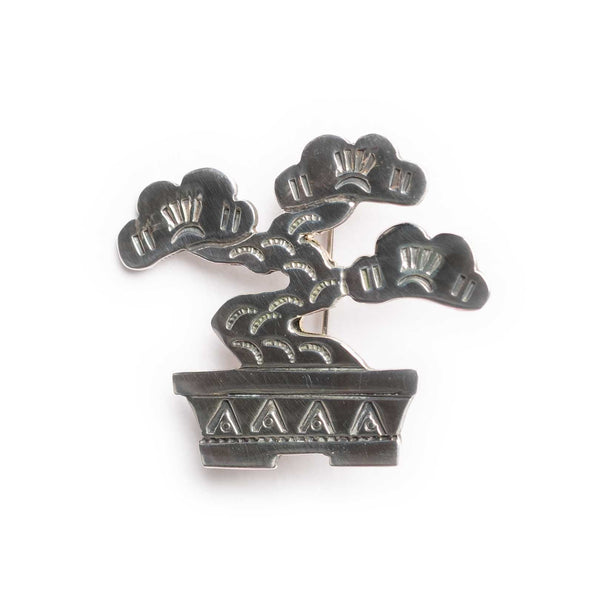 Munqa Pin Badge Bonsai-Jewellery-Clutch Cafe