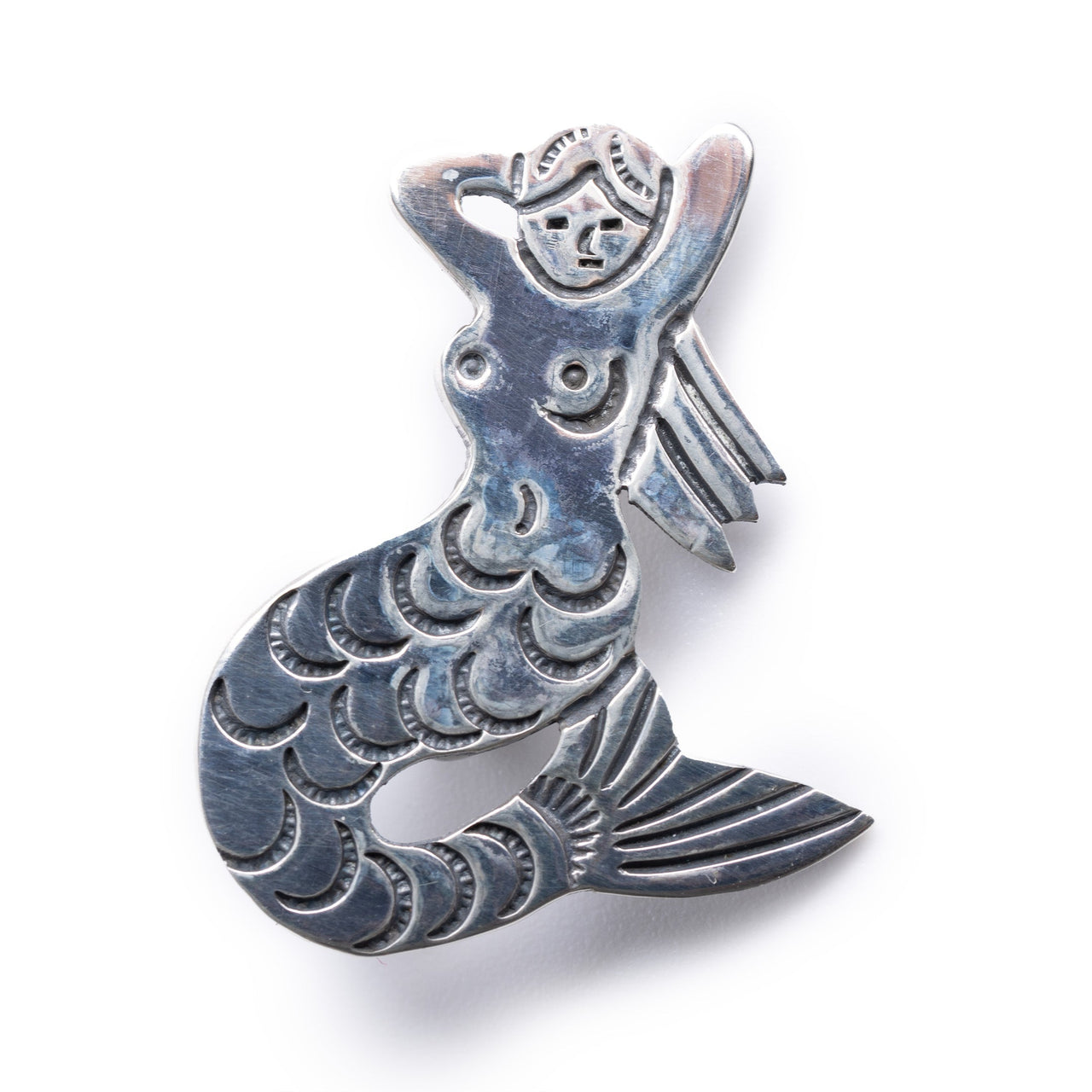 Munqa Pin Badge Mermaid-Jewellery-Clutch Cafe