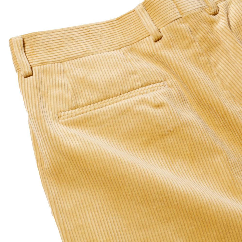 NEAT 8W Heavy Corduroy Wide Type 1 Mustard-Trousers-Clutch Cafe