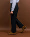 NEAT Back Satin Gabardine Standard Type 1 Navy-Trousers-Clutch Cafe