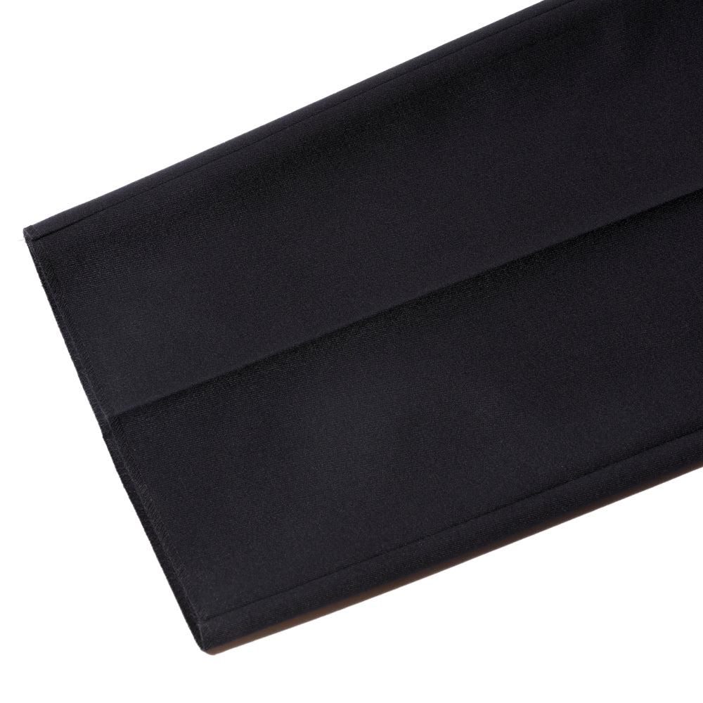 NEAT Back Satin Gabardine Standard Type 1 Navy-Trousers-Clutch Cafe