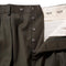 NEAT Back Satin Gabardine Standard Type 1 Olive-Trousers-Clutch Cafe