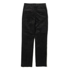 NEAT High Density Corduroy 'Standard' Trousers Black-Trousers-Clutch Cafe