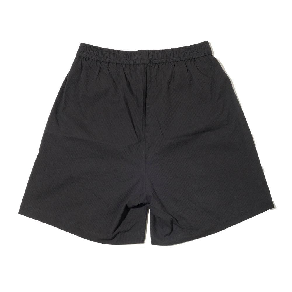パ*須様 everyone seaside shorts （BLACK）　XL NEAT Seersucker Big Trunks Shorts Black x Black – Clutch Cafe
