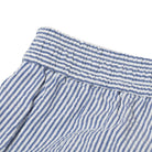 NEAT Seersucker Big Trunks Shorts Navy x White-Shorts-Clutch Cafe