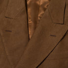 NEAT Spence Bryson Linen 'Paul' Double Breasted Jacket Brown-Jacket-Clutch Cafe