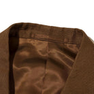 NEAT Spence Bryson Linen 'Paul' Double Breasted Jacket Brown-Jacket-Clutch Cafe