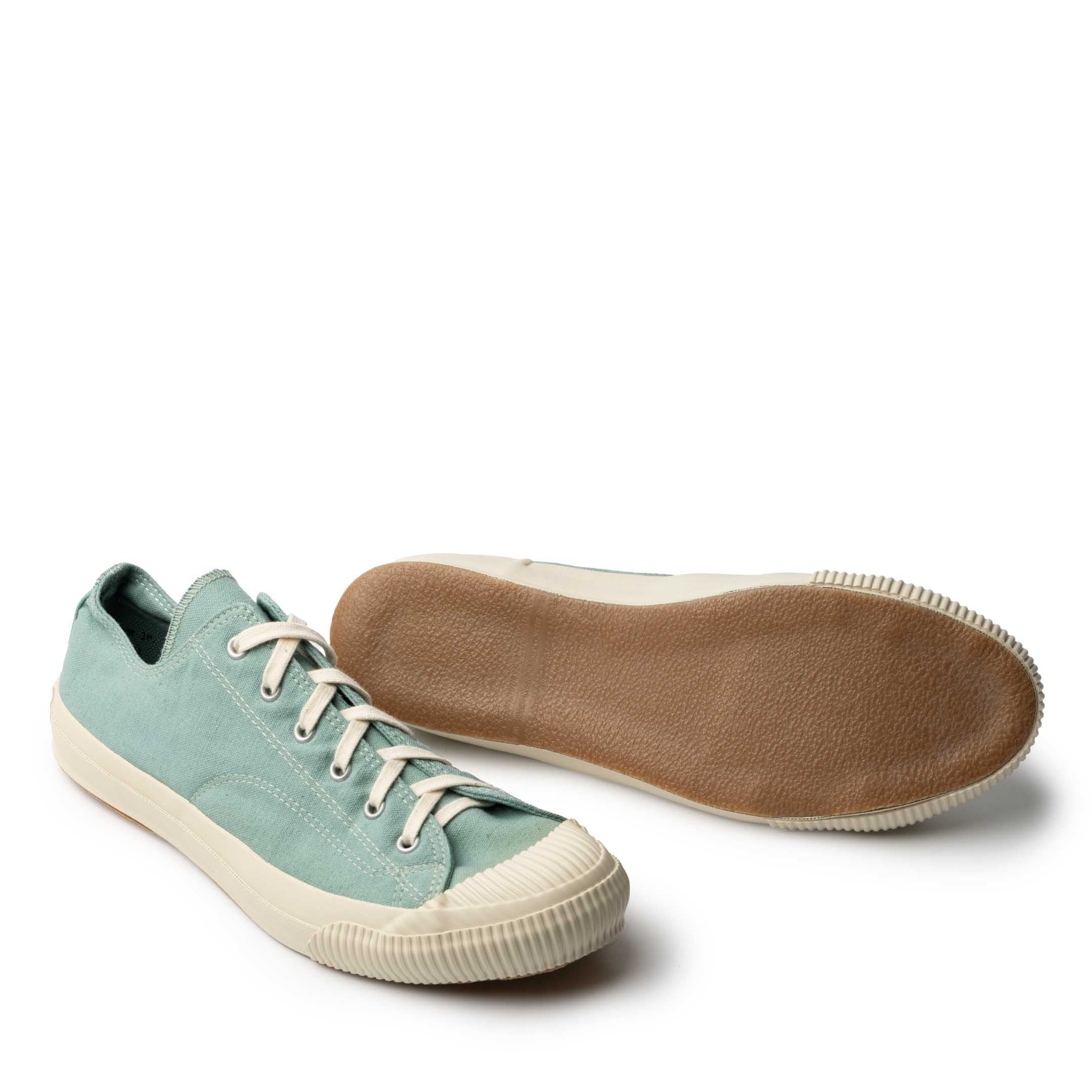 PRAS Shellcap Low Iro Sneakers Nile Blue x Off White-Sneaker-Clutch Cafe