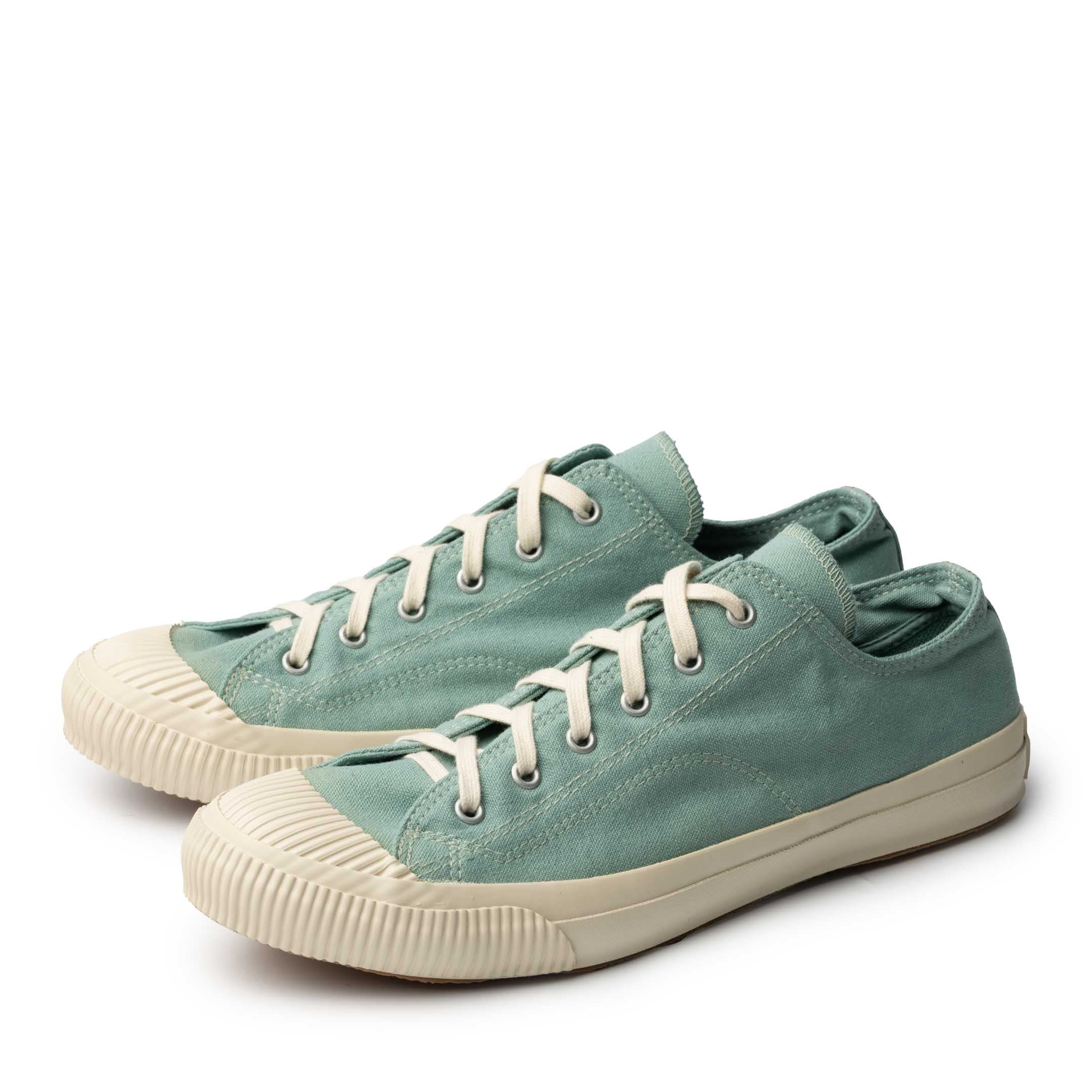 PRAS Shellcap Low Iro Sneakers Nile Blue x Off White-Sneaker-Clutch Cafe