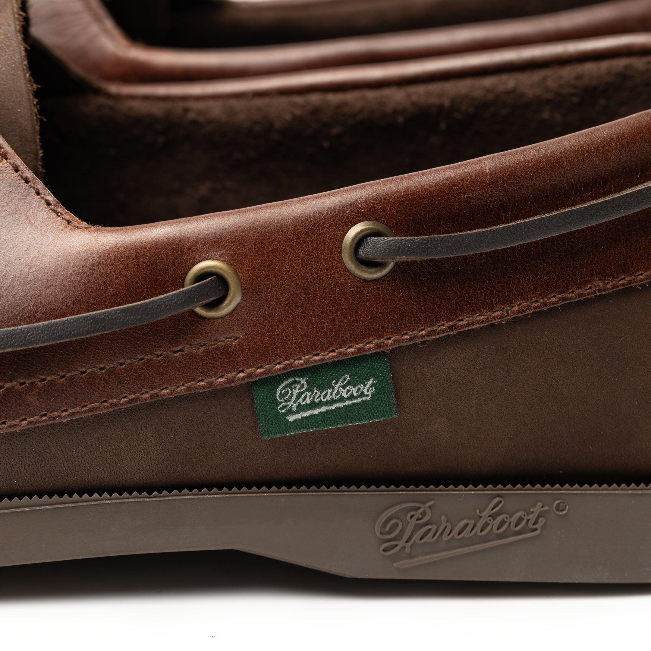 Paraboot Barth Deck Shoe Marron-Gringo/America-Shoes-Clutch Cafe