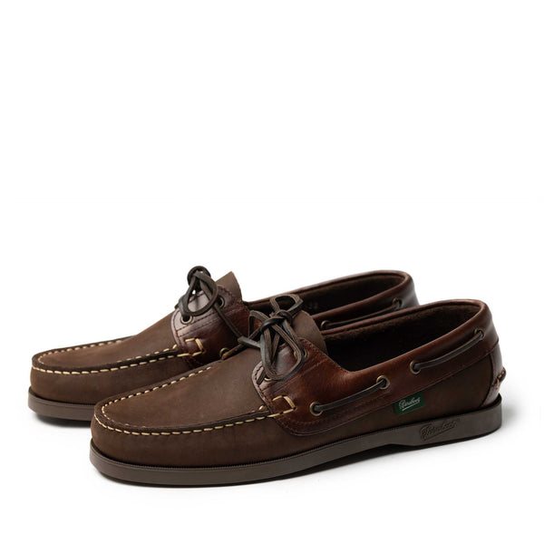 Paraboot Barth Deck Shoe Marron-Gringo/America-Shoes-Clutch Cafe